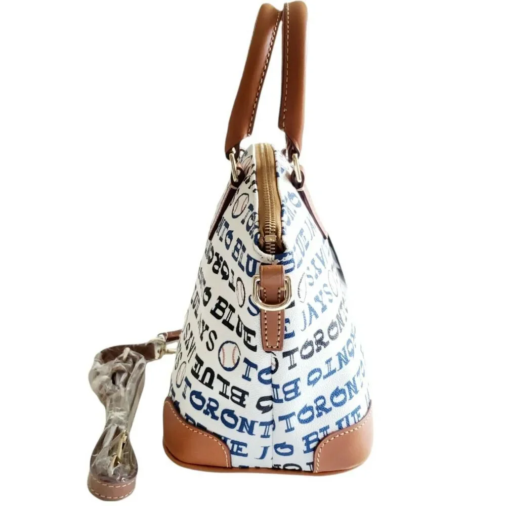 DOONEY & BOURKE MLB Toronto Blue Jays Charli satchel sports team bag purse NEW - Picture 3 of 12